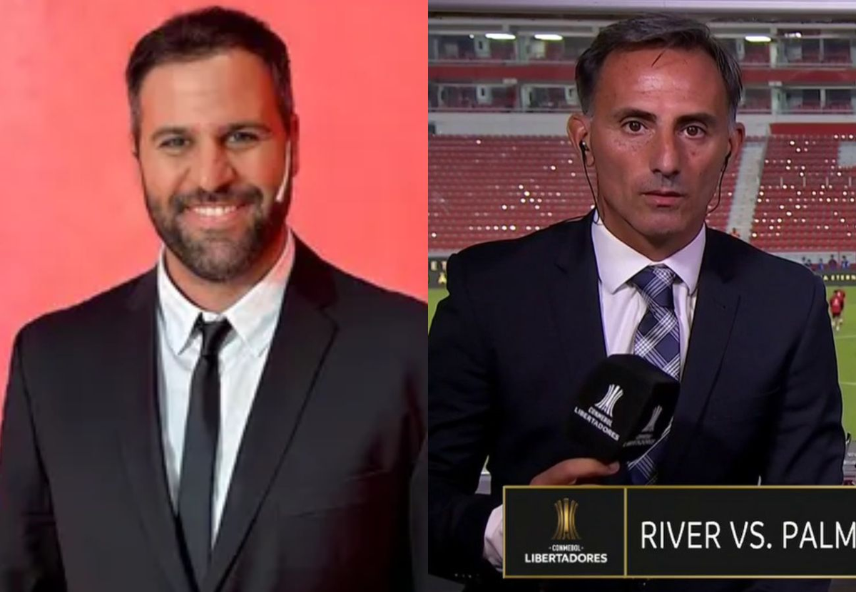Dupla inédita en ESPN: Juan Pablo Marrón reemplazó al Pollo Vignolo en ESPN. Diego Latorre se mantuvo firme en los comentarios. Dupla inédita en ESPN: Juan Pablo Marrón reemplazó al Pollo Vignolo en ESPN. Diego Latorre se mantuvo firme en los comentarios.