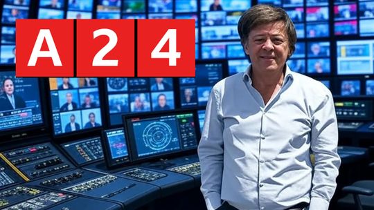 A24 crece en silencio y ya incomoda a TN y C5N. ¿Qué hay detrás del canal que ahora impulsa Gustavo Scaglione? El rating no cuenta toda la historia. A24 crece en silencio y ya incomoda a TN y C5N. ¿Qué hay detrás del canal que ahora impulsa Gustavo Scaglione? El rating no cuenta toda la historia.