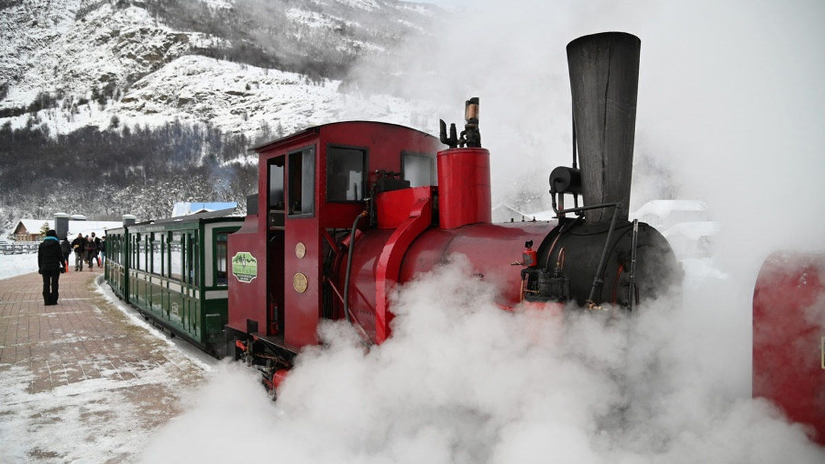 El Tren del Fin del Mundo es una buena excursión para realizar en invierno.