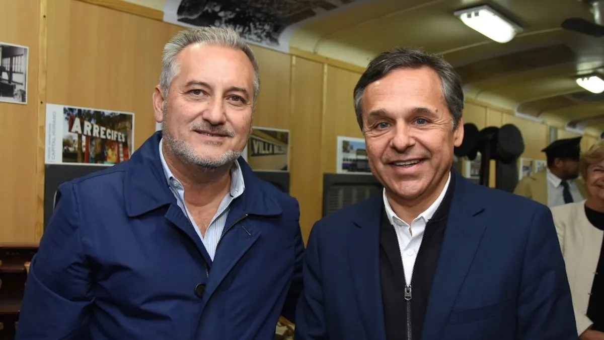 Marcelo Lewandowski y Diego Giuliano. Marcelo Lewandowski y Diego Giuliano.