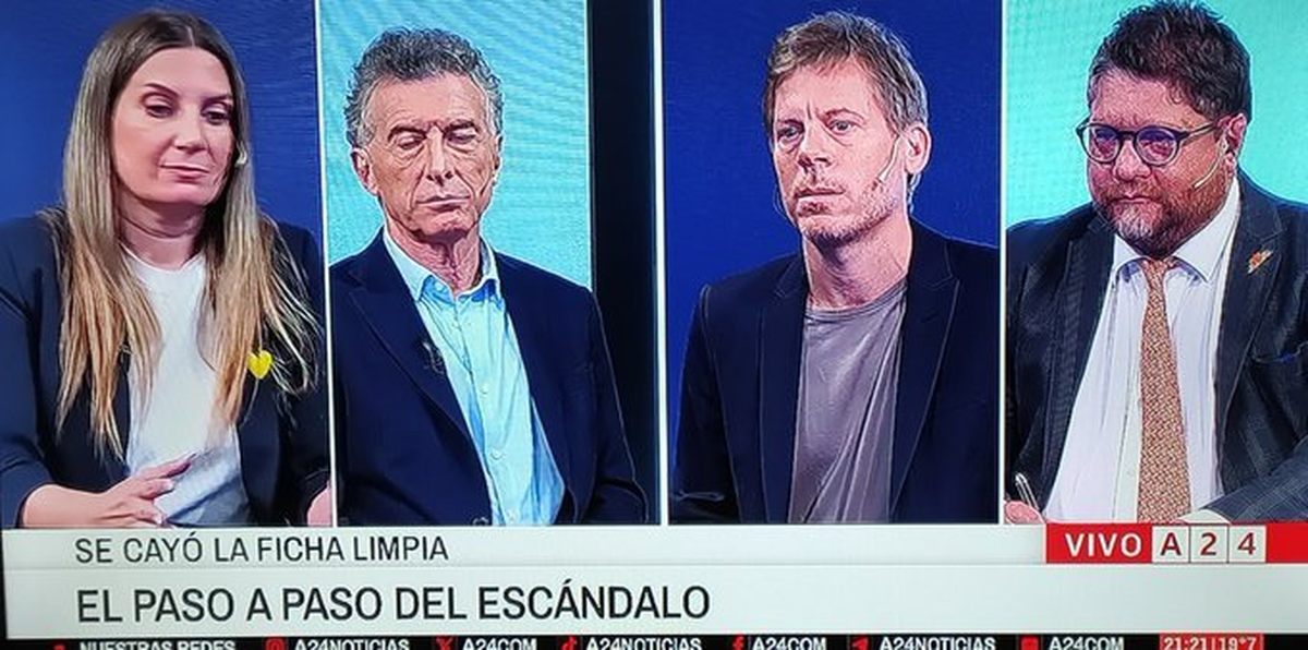 Mauricio Macri y Silvia Lospennato juntos contra Javier Milei en A24 Mauricio Macri y Silvia Lospennato juntos contra Javier Milei en A24