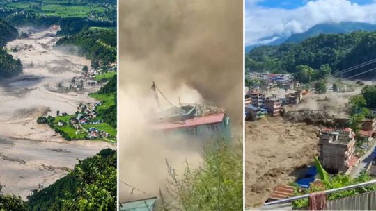 Nepal: Inundación deja muertos, desaparecidos e imágenes dolorosas.