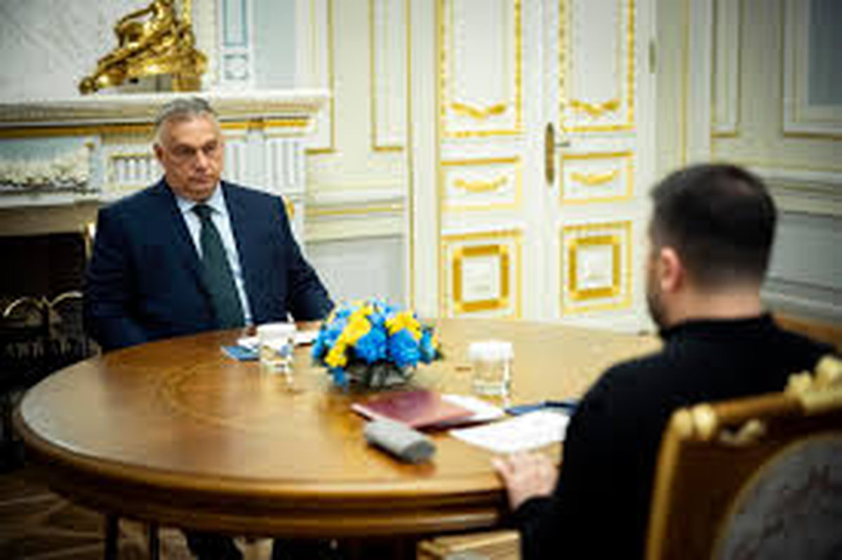 Viktor Orban, reunido en julio con Volodymyr Zelensky en Kiev. | GENTILEZA EFE Viktor Orban, reunido en julio con Volodymyr Zelensky en Kiev. | GENTILEZA EFE