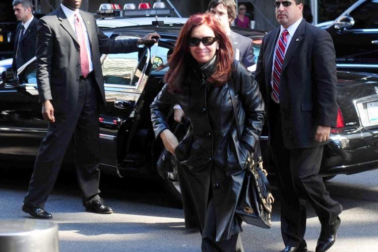 Cristina Kirchner en New York City. Foto NA: PRESIDENCIA (23/09/2012).