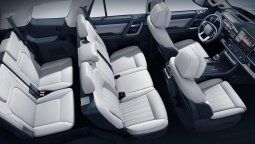El interior del BJ 60.