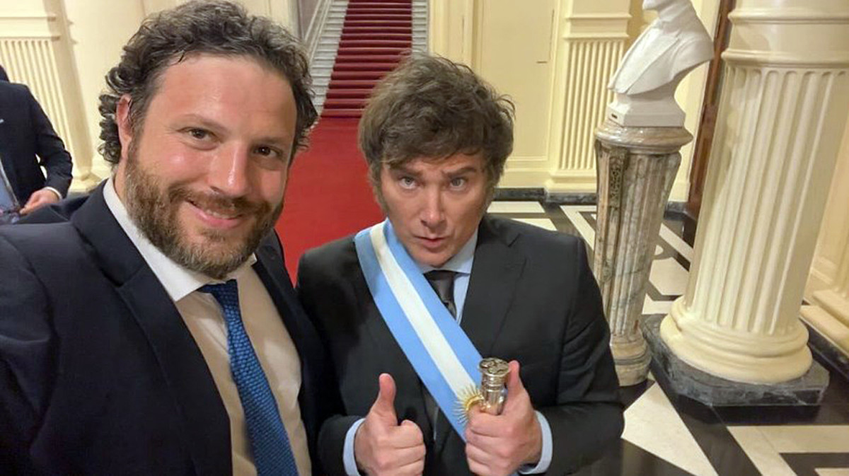 Javier Milei apeló a Santiago Oría y defendió públicamente a Martín Menem mientras la interna libertaria sigue escalando. Foto: X Javier Milei apeló a Santiago Oría y defendió públicamente a Martín Menem mientras la interna libertaria sigue escalando. Foto: X
