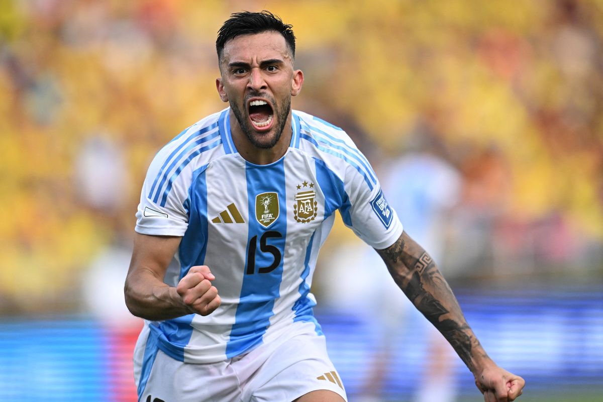 Nico González grita su gol: TyC Sports llegó antes