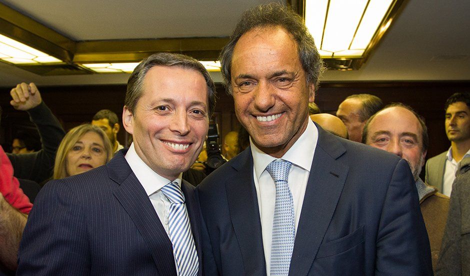 Fernando Gray con Scioli, tiempo atrás.