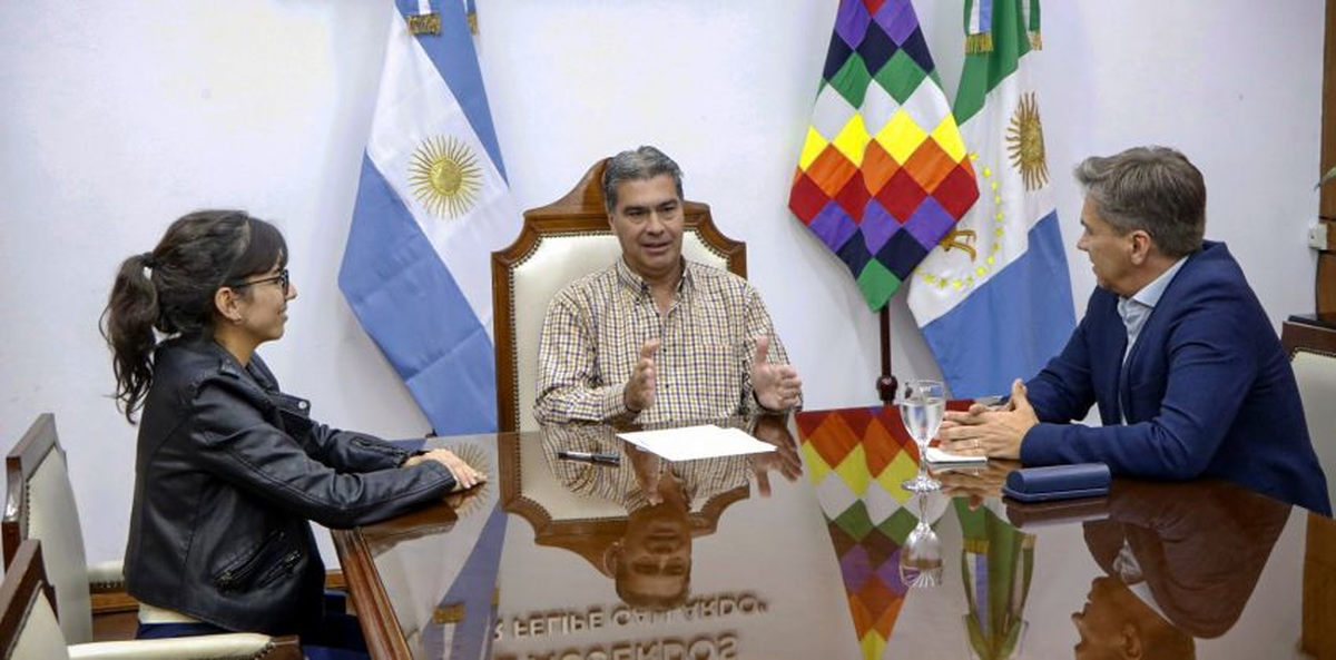 Capitanich recibió el martes a Zdero en la gobernación para iniciar la transición.