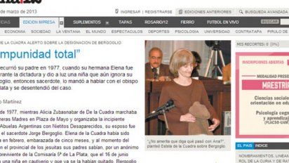 Sigue la furia anti-Bergoglio Papa en el ladriprogresismo K