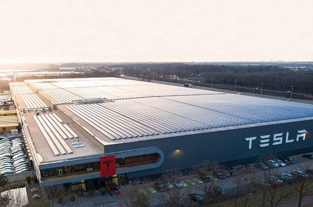  Gigafabrica de Tesla en Berlín, única en Europa (por ahora).