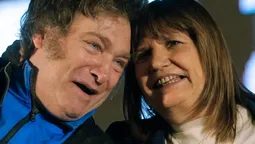 Javier Milei y Patricia Bullrich. Javier Milei y Patricia Bullrich.