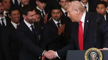 Nunca antes: Lionel Messi y Donald Trump juntos en la Casa Blanca