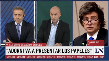 Milei, brotado: