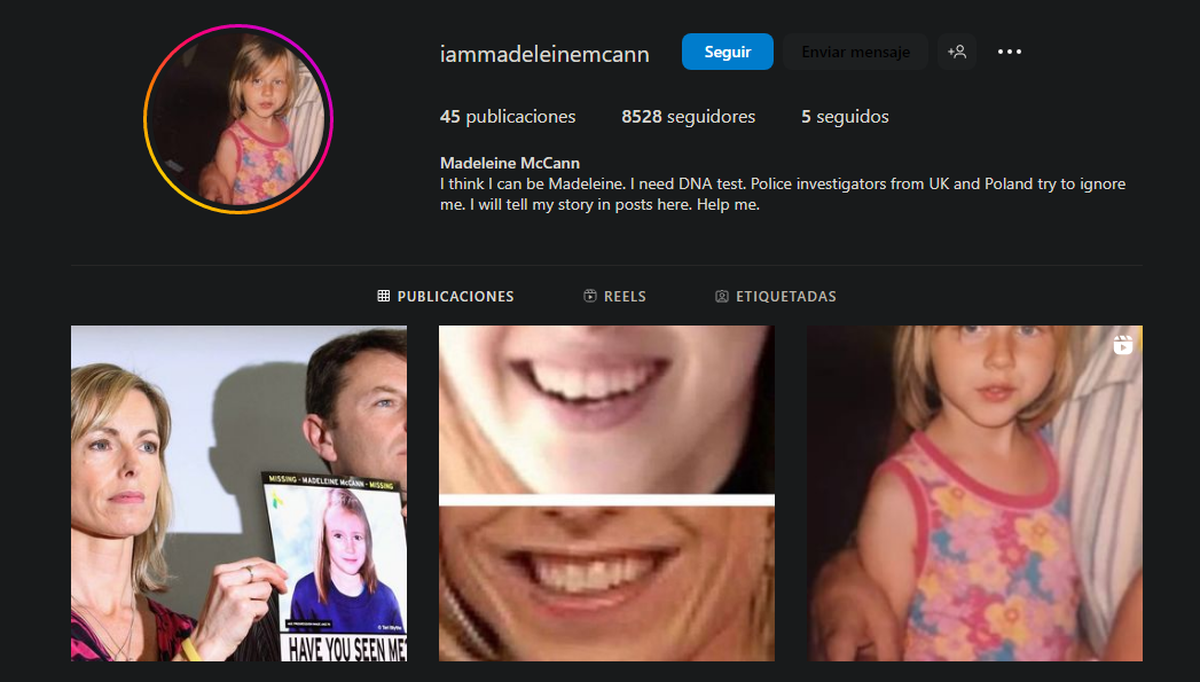 La cuenta de Instagram en la cual Julia sube todo sus posteos. 