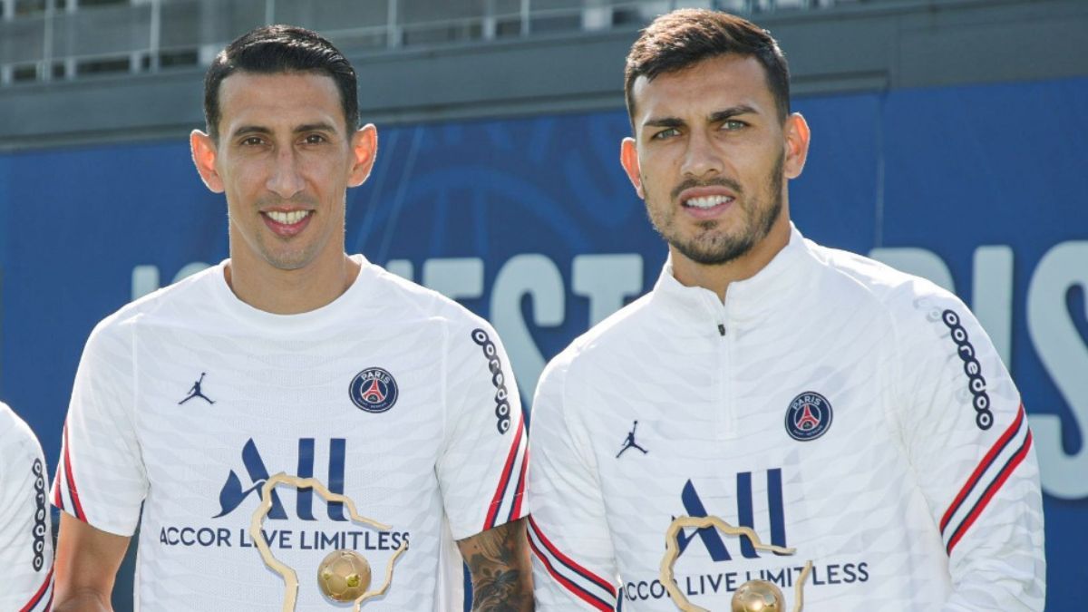 Leandro Paredes reveló su plan con Ángel Di María. FOTO: NA. Leandro Paredes reveló su plan con Ángel Di María. FOTO: NA.