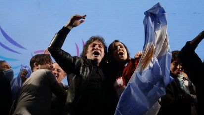 Javier Milei 2023 y Villarruel contra impuesto al cheque