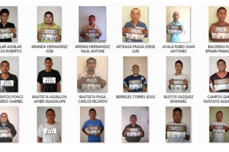 Narcos liberados por Los Zetas de la cárcel Piedras Negras.