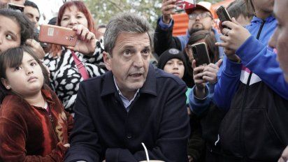 Sergio Massa inició su Plan Rescate Familias
