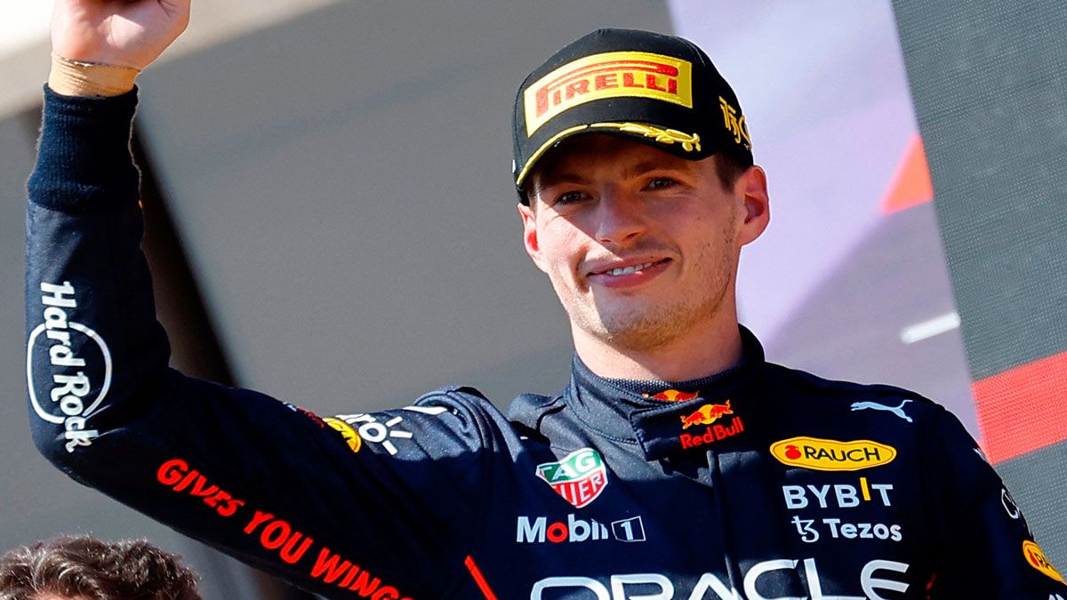 Max Verstappen se quedó, sin complicaciones, con el Gran Premio de Francia de la Fórmula 1 Internacional gracias a un error de Charles Leclerc. (Foto: Noticias Argentinas/REUTERS)