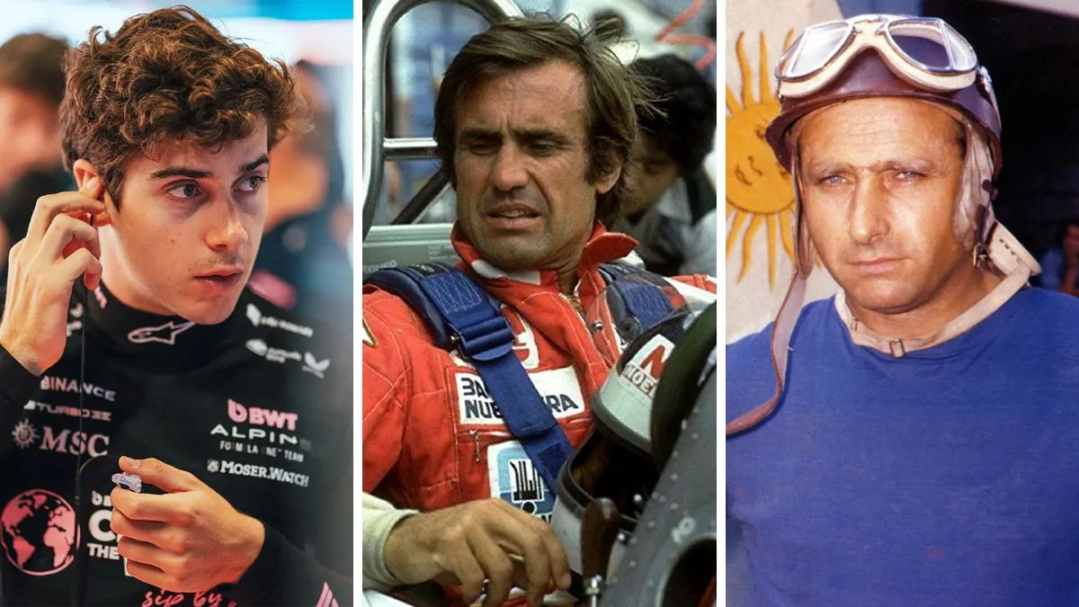 Colapinto no es Fangio ni Reutemann (Argentina tampoco es la de los '50 ni la de los '70)