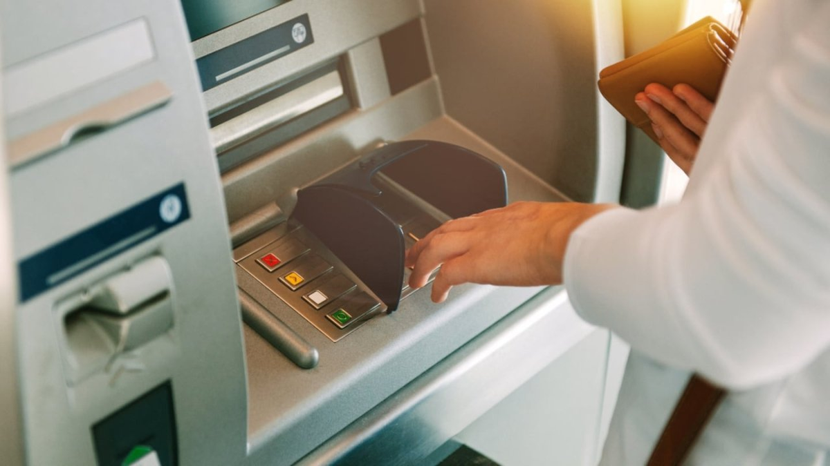 Cajero automático. Cajero automático.