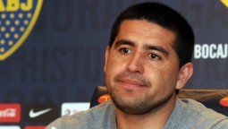 Juan Román Riquelme se atragantó con sus propias palabras.&nbsp;
