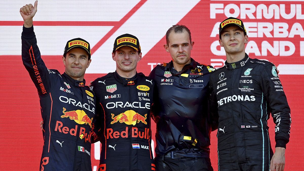 Max Verstappen (Red Bull) se quedó con el Gran Premio de Azerbaiyán y amplió su liderazgo en la Fórmula 1 y Ferrari sigue sin repuntar. (Foto: Noticias Argentinas/RED BULL RACING)