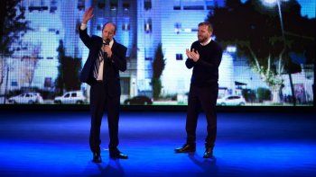 Martín Insaurralde (izq) y Federico Otermín Martín Insaurralde (izq) y Federico Otermín