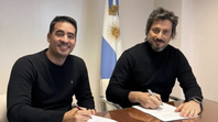 Adrián Ravier junto a su reemplazante el la Cámara de Diputados. Adrián Ravier junto a su reemplazante el la Cámara de Diputados.