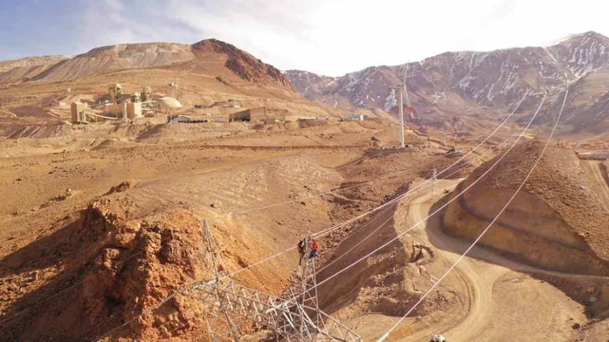 Mina Veladero y su sistema de comunicaciones. Mina Veladero y su sistema de comunicaciones.