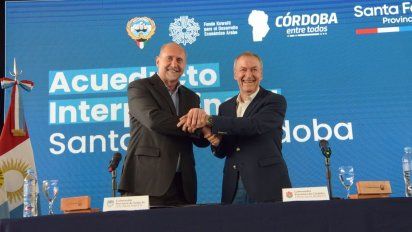 Perotti y Schiaretti firmarán un crédito millonario