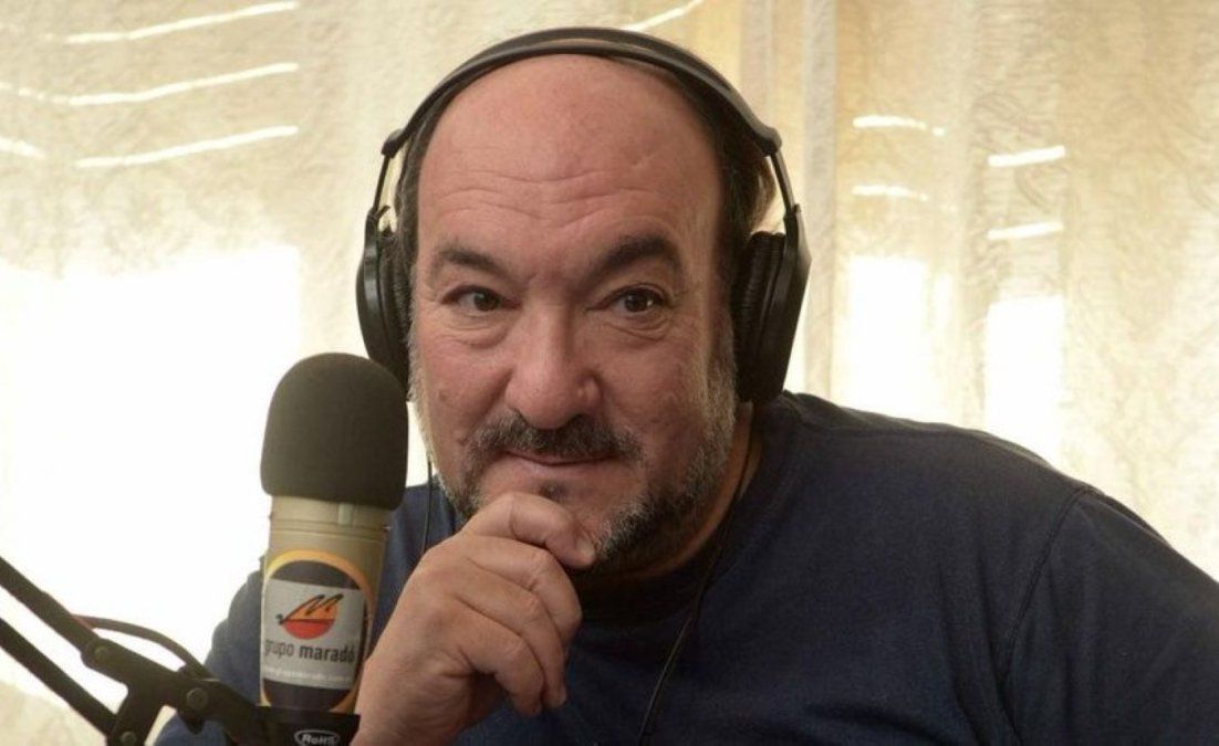 Osvaldo Wehbe, relator reconocido hincha de San Lorenzo.