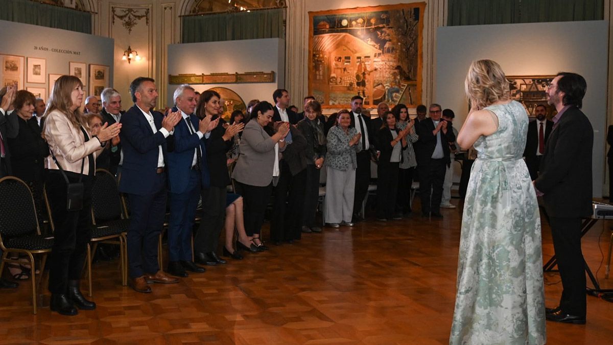 El intendente de Tigre, Julio Zamora, asisti&oacute; a la celebraci&oacute;n de los 20 a&ntilde;os del MAT y record&oacute; a Ricardo Ubieto.