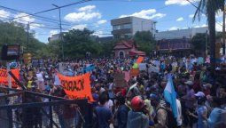 Hubo violencia de ambos lados y también una manifestación legítima