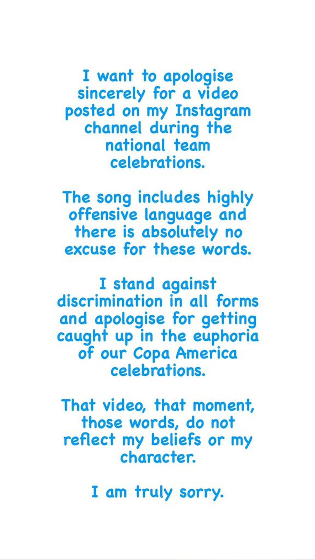 Sobre Francia, pero en inglés. Las disculpas de Enzo Fernández apuntan a que el Chelsea no lo sancione Sobre Francia, pero en inglés. Las disculpas de Enzo Fernández apuntan a que el Chelsea no lo sancione