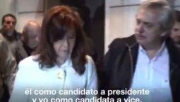 altText(Alberto F. Presidente, Cristina vice: La fórmula que la misma CFK confirmó)}