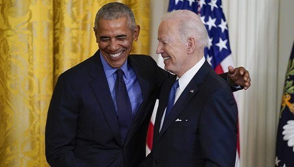 Barack Obama y Joe Biden. ¿Ahora las redes sociales son malas?
