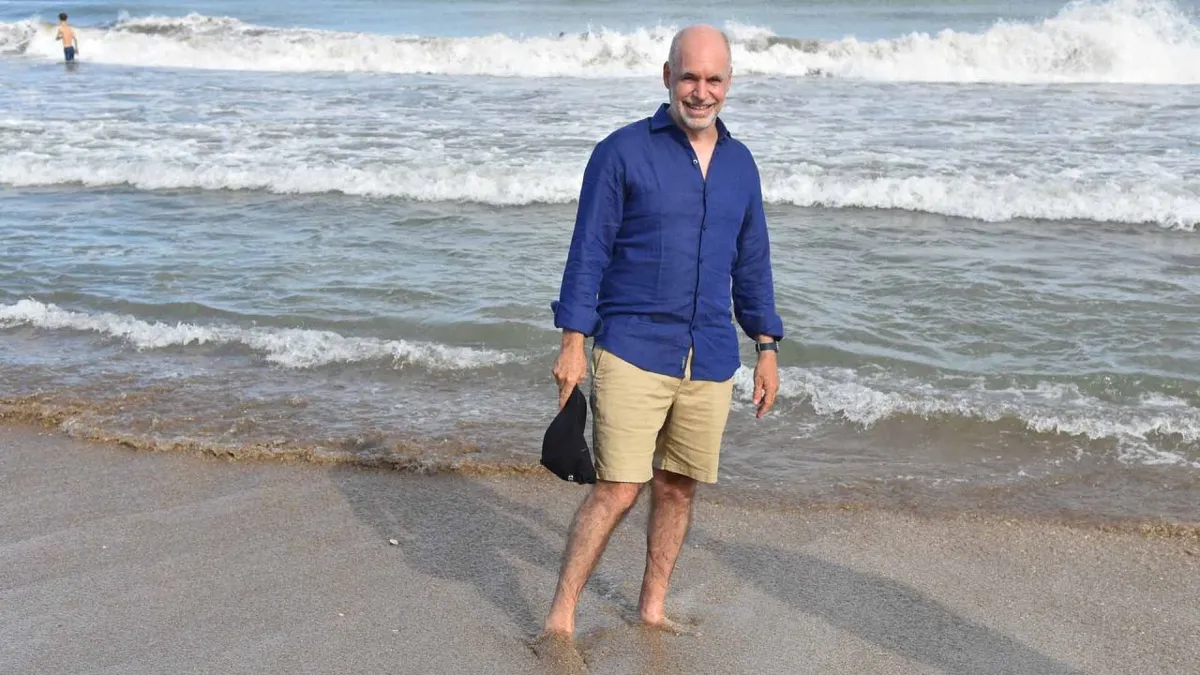 Rodríguez Larreta recorrió Mar del Plata, Chapadmalal y Miramar.