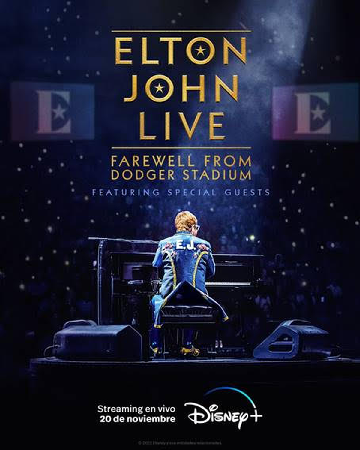 'Elton John Live: El show despedida' se podrá ver en Disney plus.