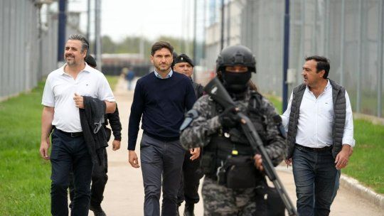 Maximiliano Pullaro tiene un objetivo por cumplir. Maximiliano Pullaro tiene un objetivo por cumplir.