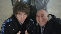 Luis Juez con Javier Milei. Luis Juez con Javier Milei.