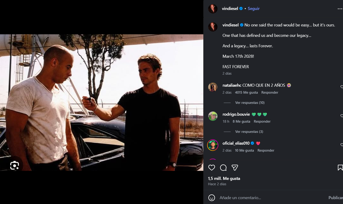 Nadie dijo que el camino sería fácil... pero es nuestro. Uno que nos ha definido y se ha convertido en nuestro legado... Y un legado... perdura para siempre. ¡17 de marzo de 2028! Nadie dijo que el camino sería fácil... pero es nuestro. Uno que nos ha definido y se ha convertido en nuestro legado... Y un legado... perdura para siempre. ¡17 de marzo de 2028!