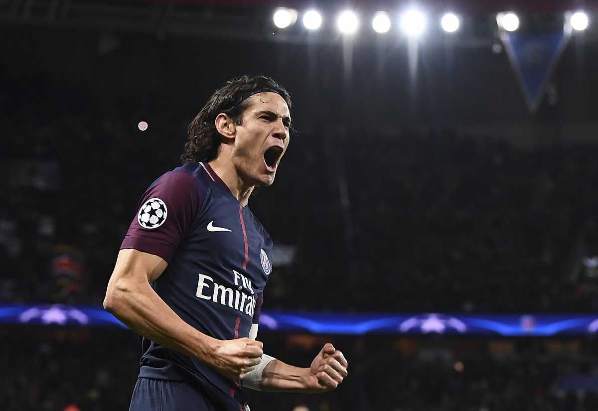 Edinson Cavani, en tiempos de PSG