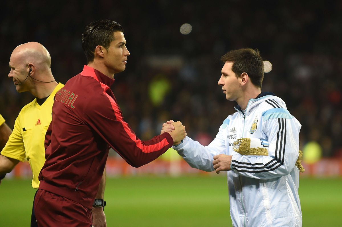 Cristiano Ronaldo y Messi, dos leyendas