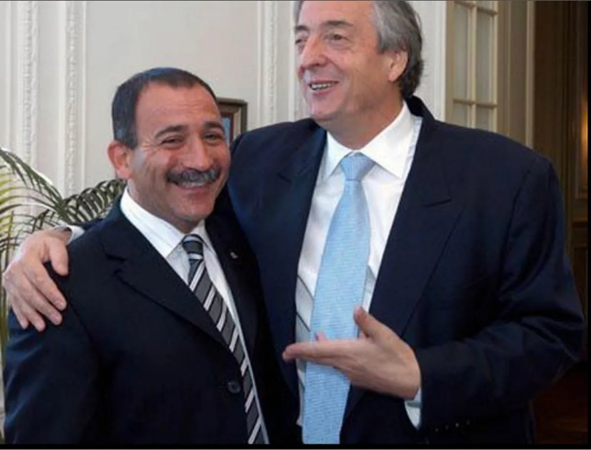 Luis Juez, en su versión "transversal", junto a Néstor Kirchner Luis Juez, en su versión "transversal", junto a Néstor Kirchner