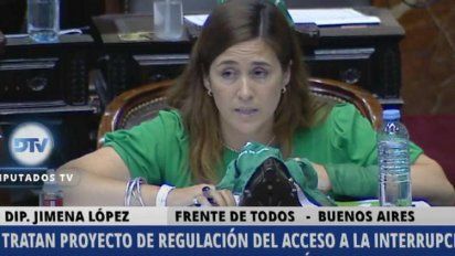 Aborto: Jimena López hizo un contundente pedido 