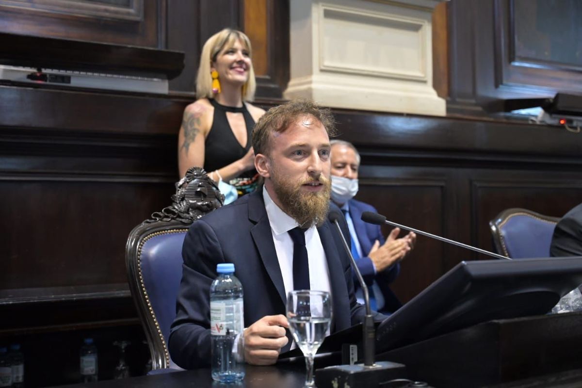 Federico Otermin cuando era titular de Diputados bonaerense. Federico Otermin cuando era titular de Diputados bonaerense.