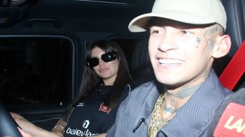 Wanda Nara y L-Gante confirmaron su relación sentimental y se besaron a cámara. (Foto: Movilpress) Wanda Nara y L-Gante confirmaron su relación sentimental y se besaron a cámara. (Foto: Movilpress)