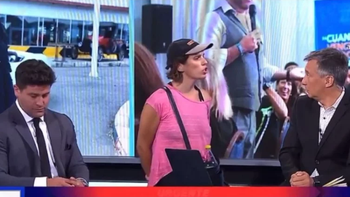 Momentos de extrema tensión se vivieron en los estudios de América TV. Momentos de extrema tensión se vivieron en los estudios de América TV.